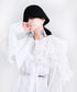 Ruffle Pleated Blouse